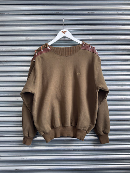 1980s Giorgio Armani Shoulder Tie Sweatshirt