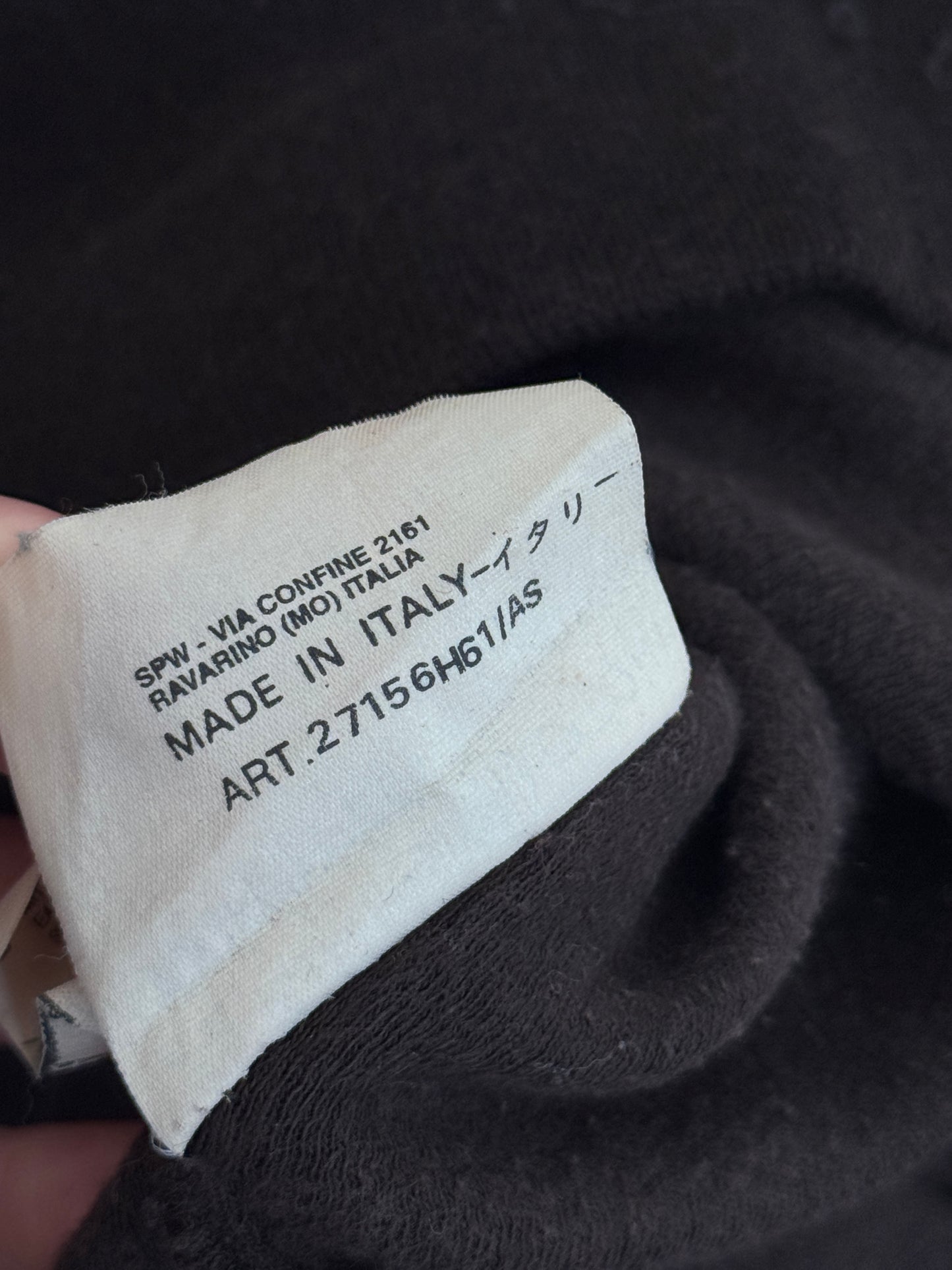 A/W 1997 Stone Island Dark Brown 1/4 Zip Sweater