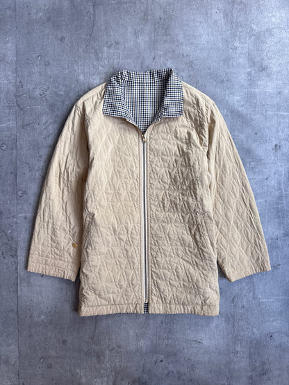 Aquascutum Reversible Check 'A-Quilt' Garden Jacket