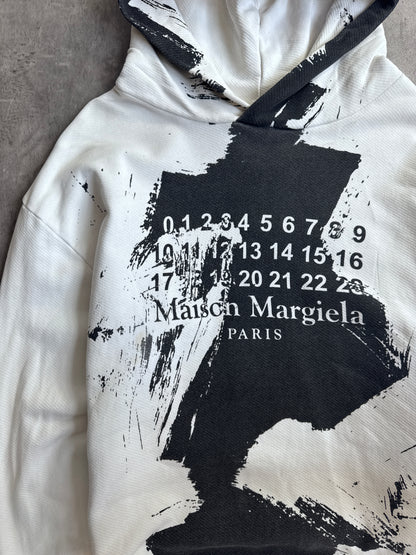 Maison Margiella Spalsh Ink AOP Graphic Hoodie