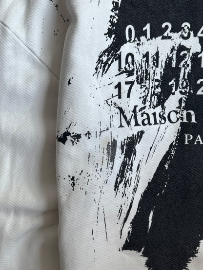 Maison Margiella Spalsh Ink AOP Graphic Hoodie