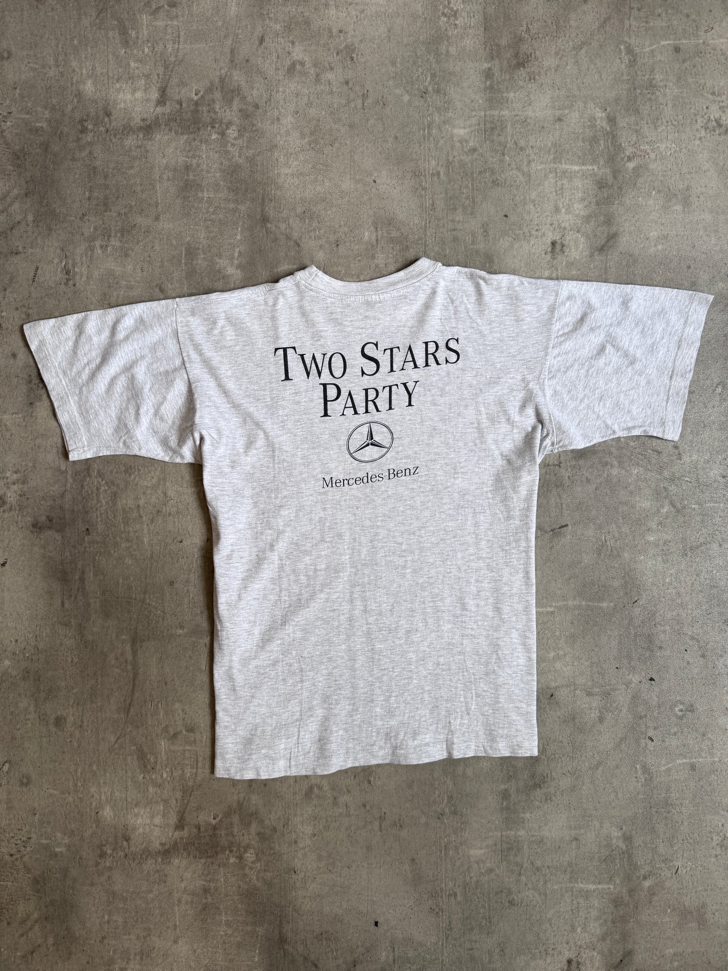 Mercedes Benz 'Two Stars Party' Rita Hayworth Graphic Print Tee