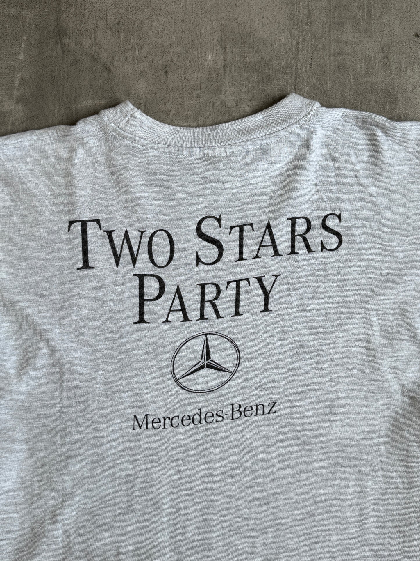 Mercedes Benz 'Two Stars Party' Rita Hayworth Graphic Print Tee