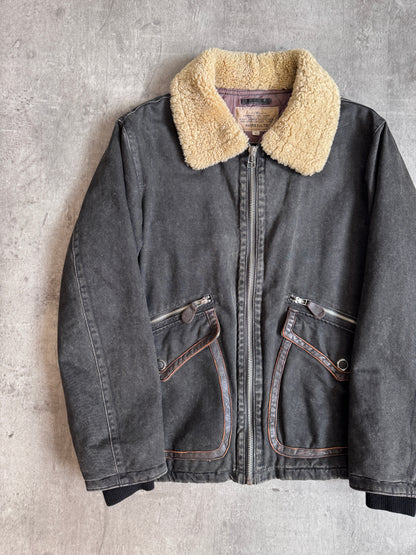 Avirex Type 28-A6755 Shearling Style Flight Jacket