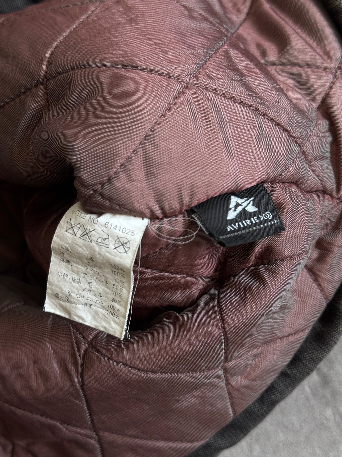 Avirex Type 28-A6755 Shearling Style Flight Jacket