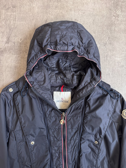 Moncler Navy Nylon Pladic Guibotto Model Tech Jacket