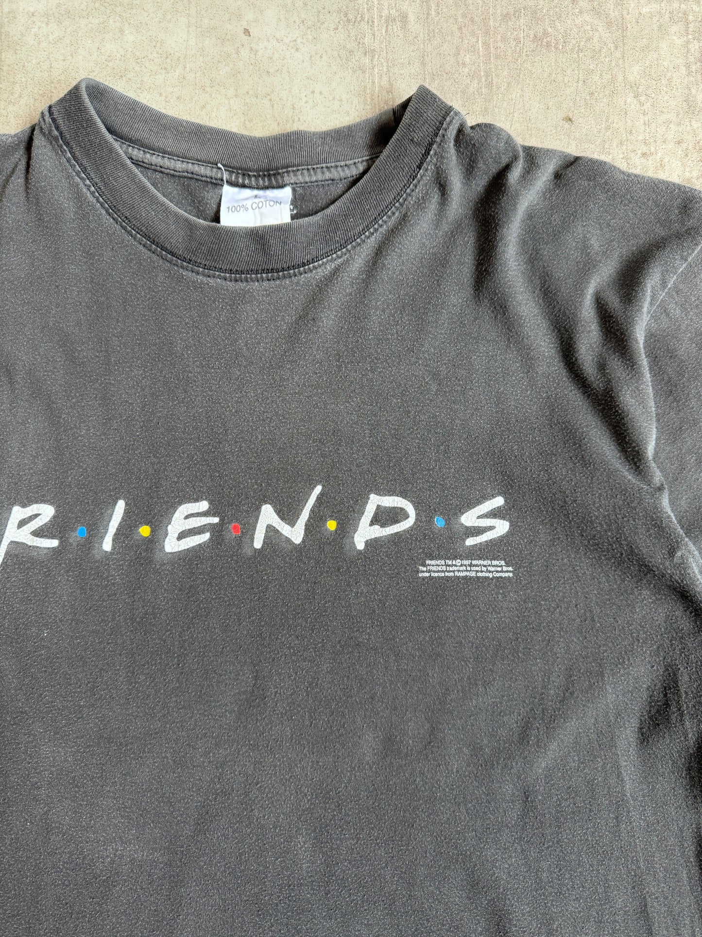 1997 Warner Bros FRIENDS Promo Merch Graphic Tee