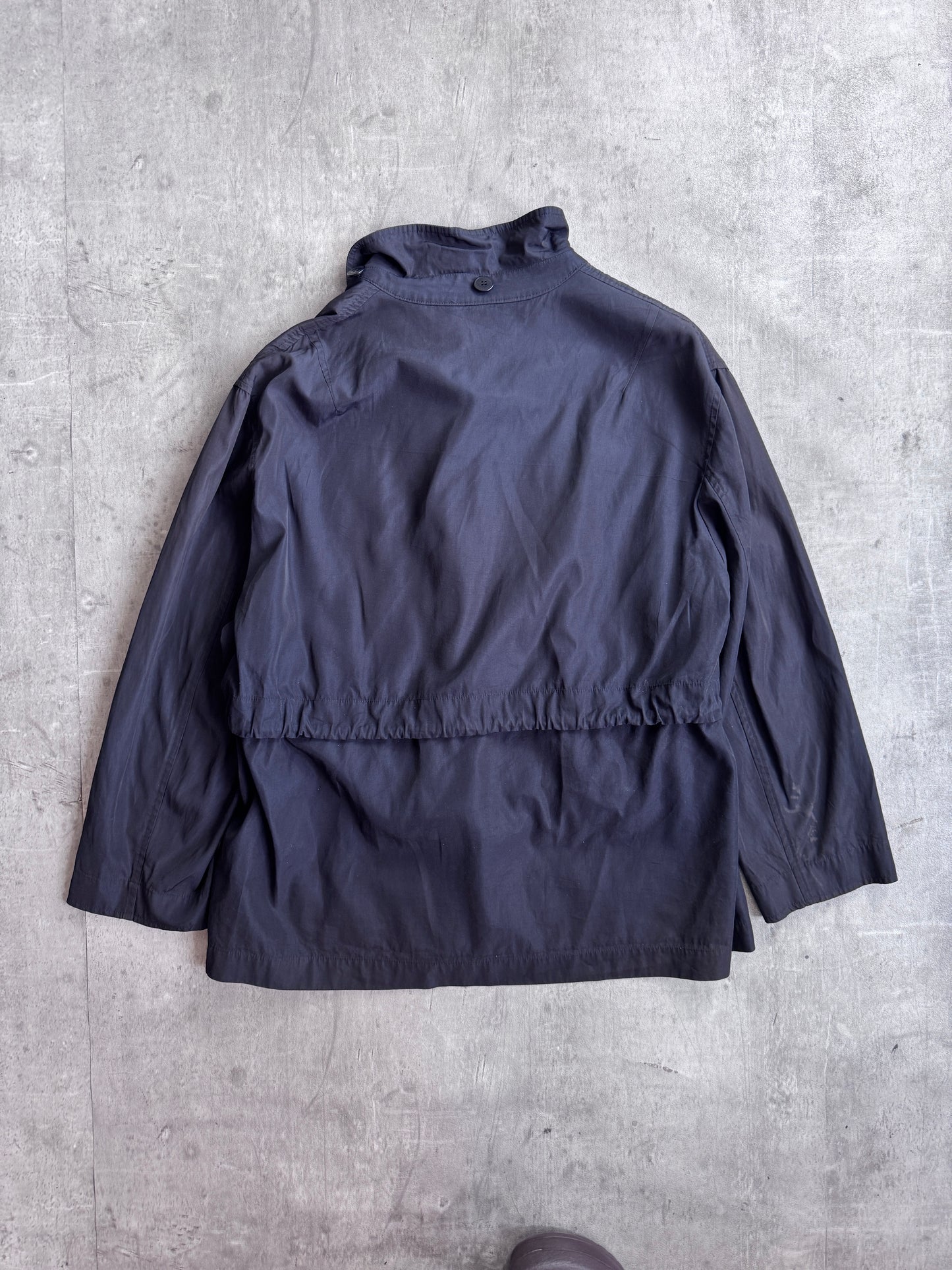 Aquascutum Convertible Full Zip Harrington / Drawcord Bag