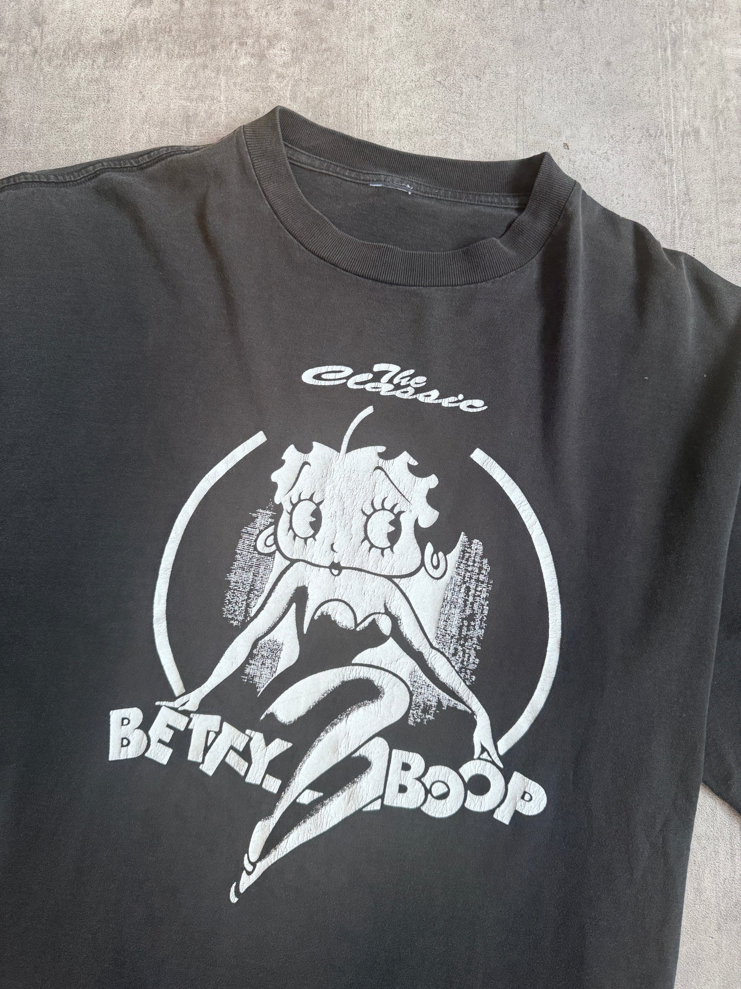 1990's Classic Betty Boop Cartoon Single Stitch Graphic Tee