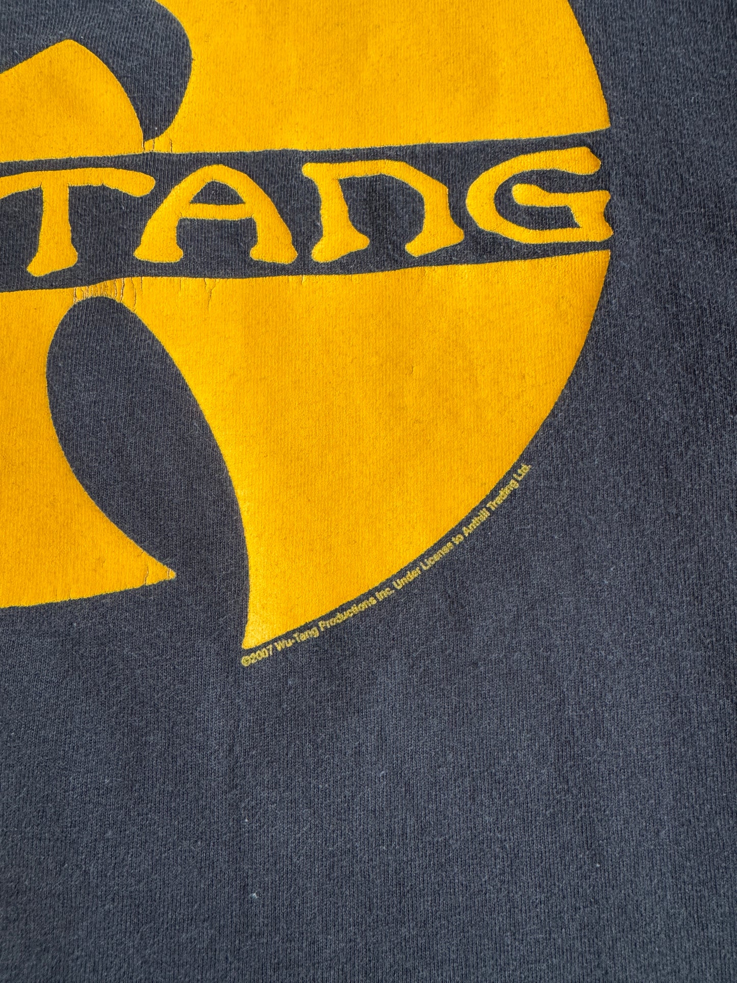 2007 Wutang Clan W OG Logo Graphic Tee