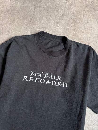 2003 The Matrix Reloaded Movie Promo Graphic Tee