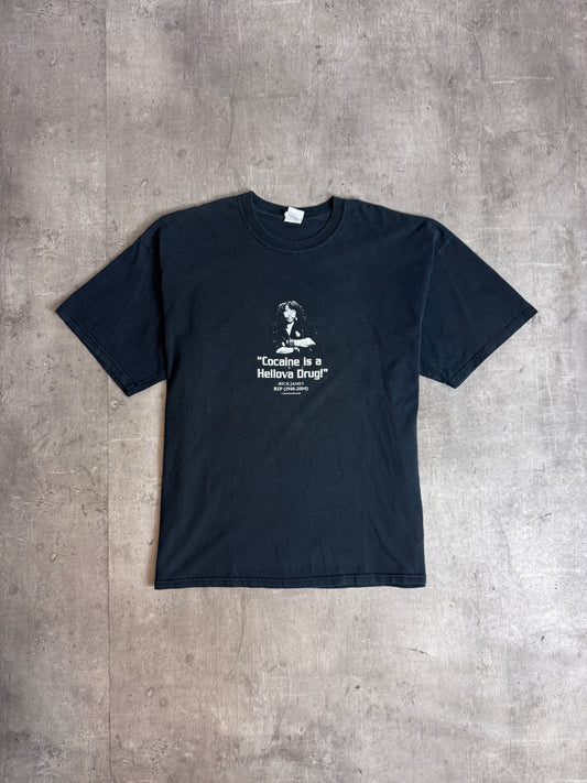 2004 Rick James Black Graphic Tee