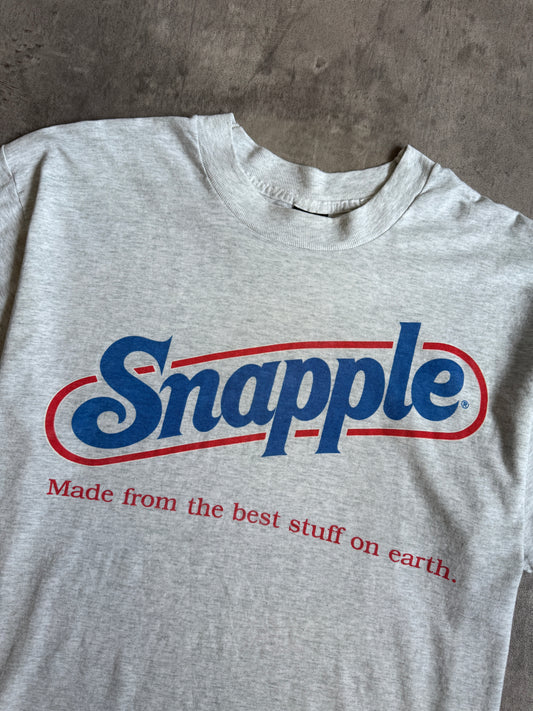 1994 Snapple "Made From The Best Stuff" Promo Single Stitch Graphic Tee