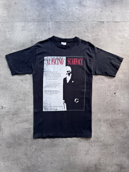 2000s Scarface Al Pacino Dark Graphic Tee
