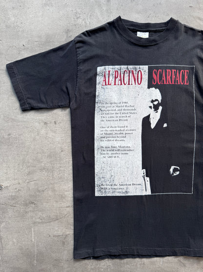 2000s Scarface Al Pacino Dark Graphic Tee