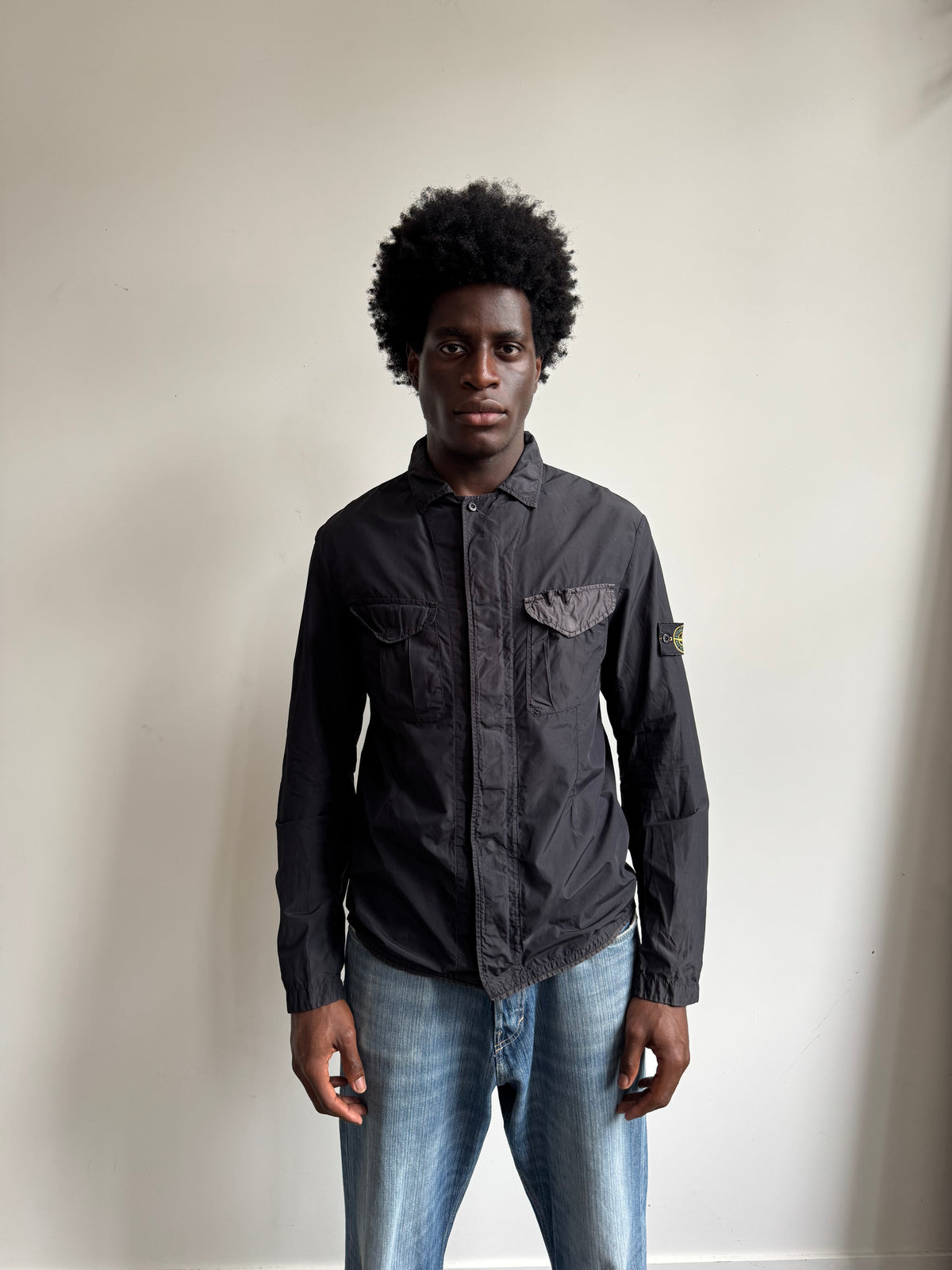 S/S 1996 Stone Island Navy Lightweight Jacket