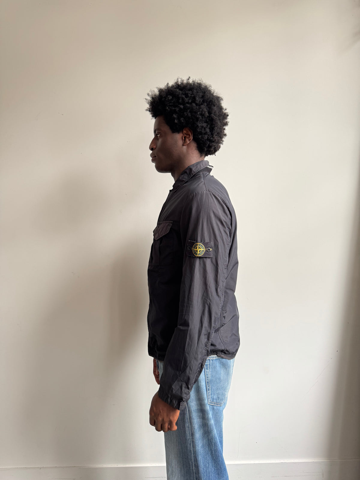 S/S 1996 Stone Island Navy Lightweight Jacket