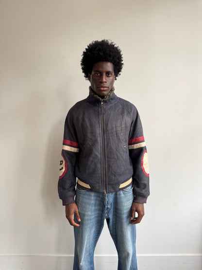 A/W 2004 Armani Jeans Suede Flight Jacket (sold as seen)