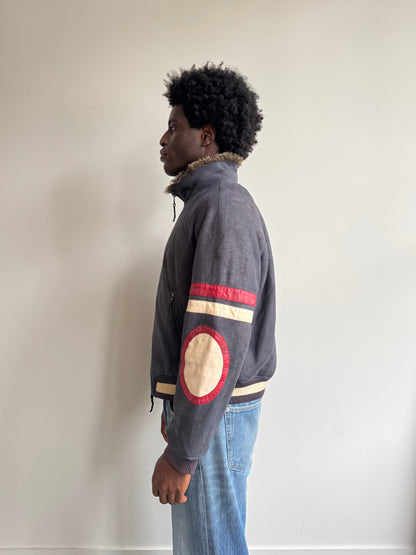A/W 2004 Armani Jeans Suede Flight Jacket (sold as seen)
