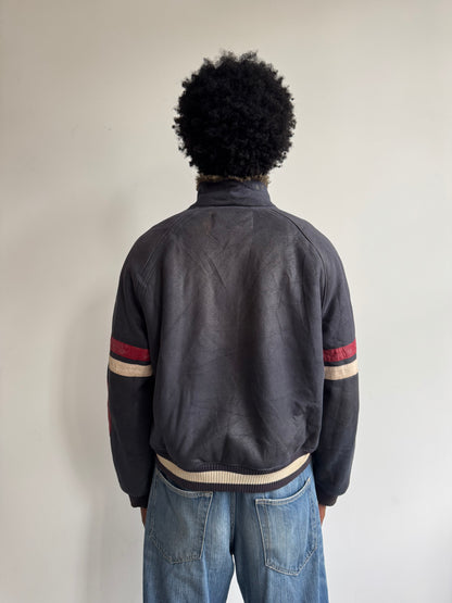 A/W 2004 Armani Jeans Suede Flight Jacket (sold as seen)
