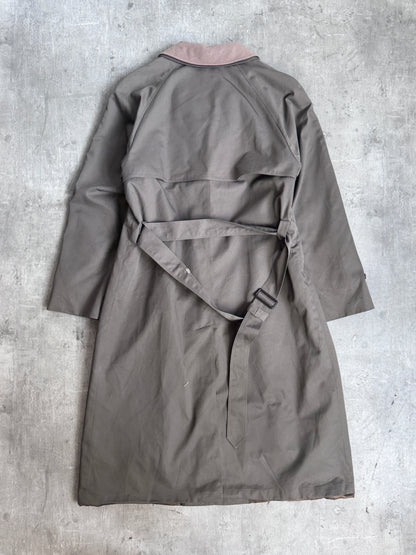 Christian Dior Wool Lined Single Breasted Trench Coat
