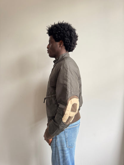 00's Armani Jeans Matte Olive Technical Bomber
