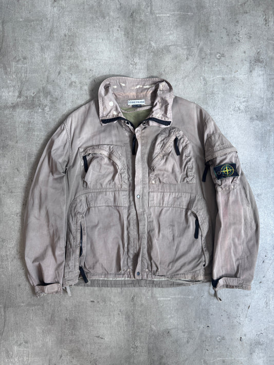 S/S 1998 Stone Island Compact Egg Cell Multipocket Cargo Jacket