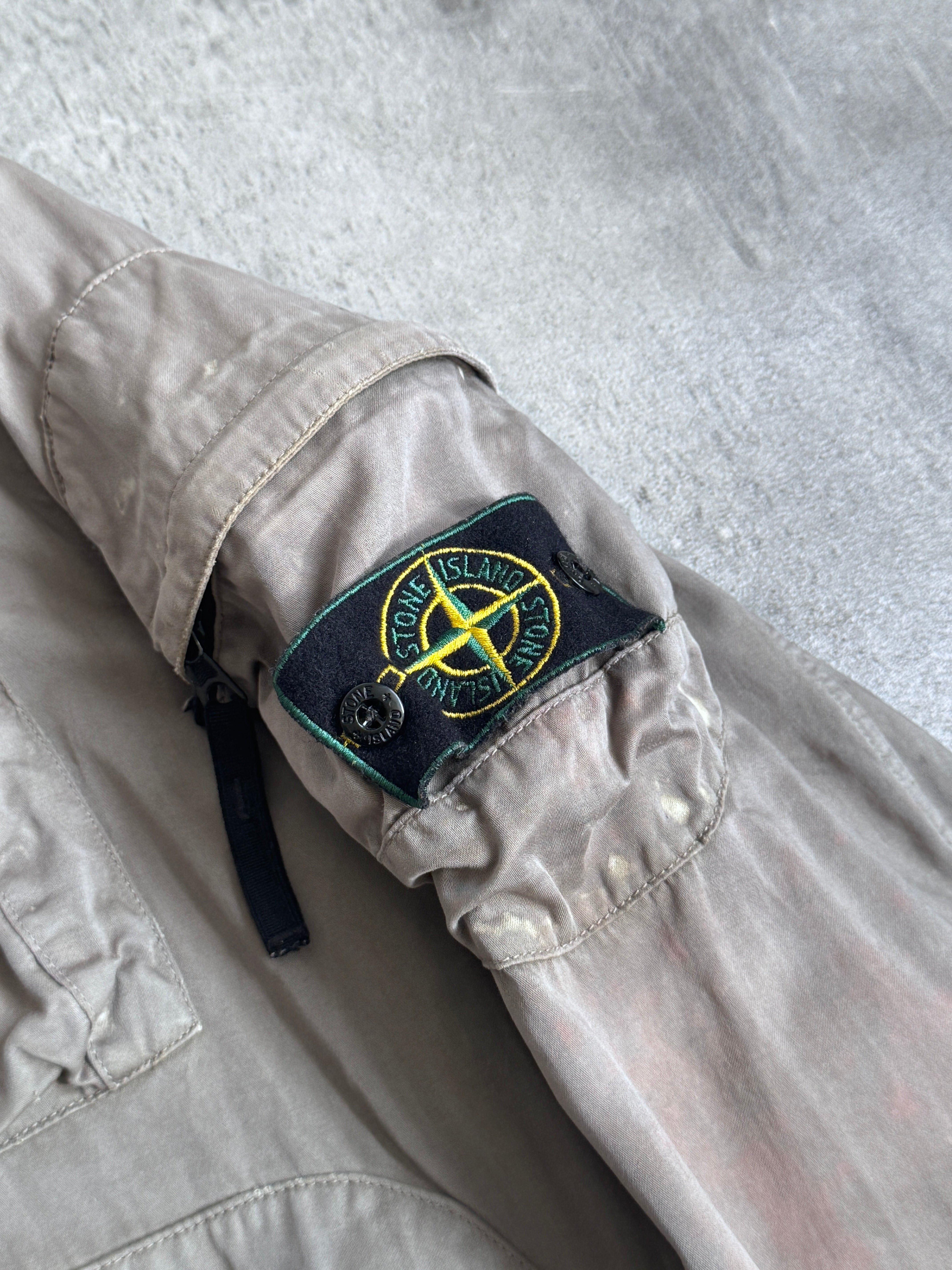 S/S 1998 Stone Island Compact Egg Cell Multipocket Cargo Jacket S/S 1998 Stone Island Compact Egg Cell Multipocket Cargo Jacket