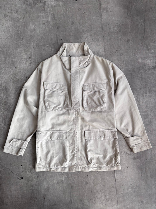 S/S 2002 Raf Simons Beige Utility Jacket
