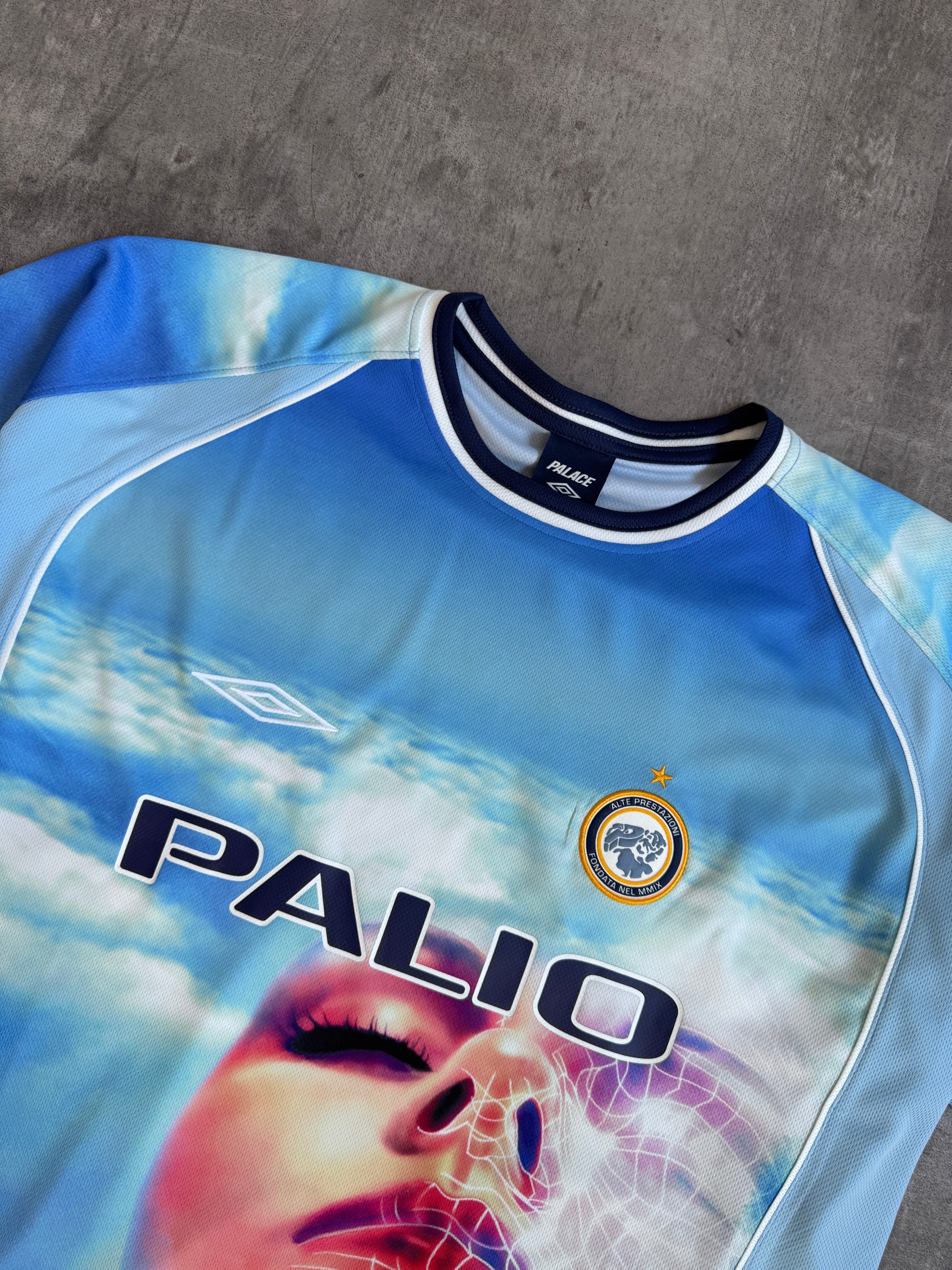 Palace x Umbro 'Dream Sky' Away Football Shirt – Vintage
