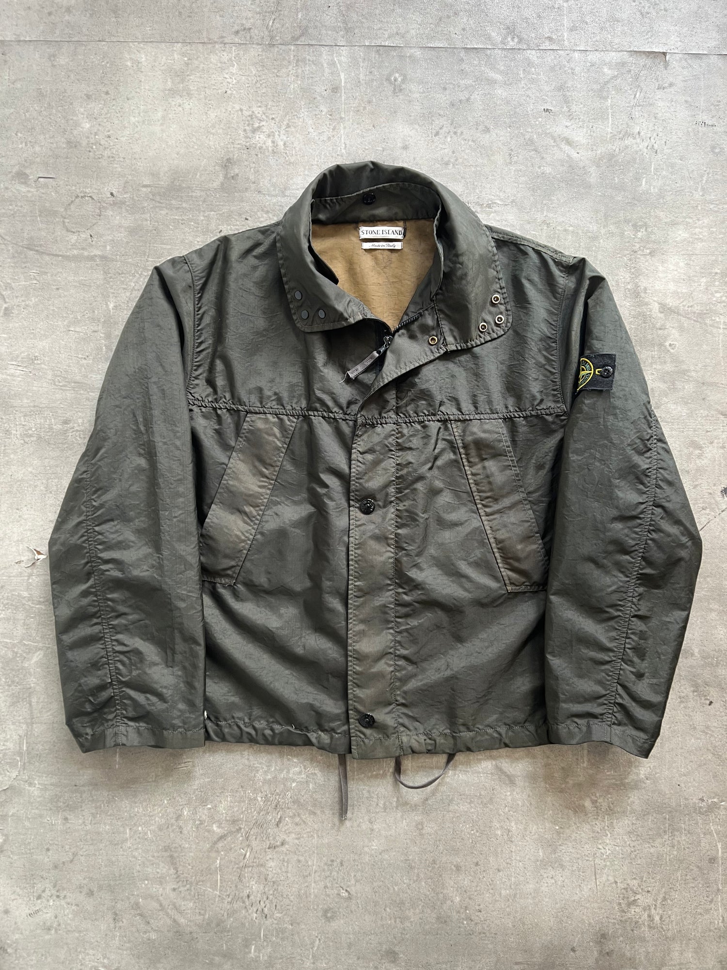 S/S 1995 Stone Island Formula Steel Khaki Tech Blouson