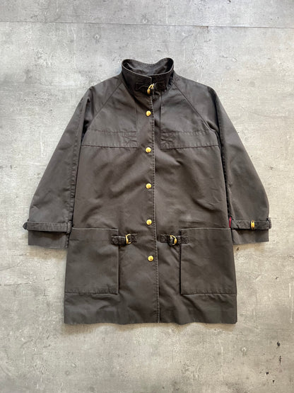 2008 Gucci Coated Gabardine Buckled Painters Jacket FA:276 (MT844)