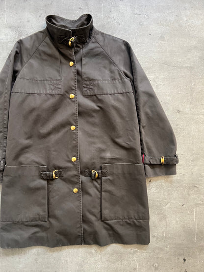 2008 Gucci Coated Gabardine Buckled Painters Jacket FA:276 (MT844)