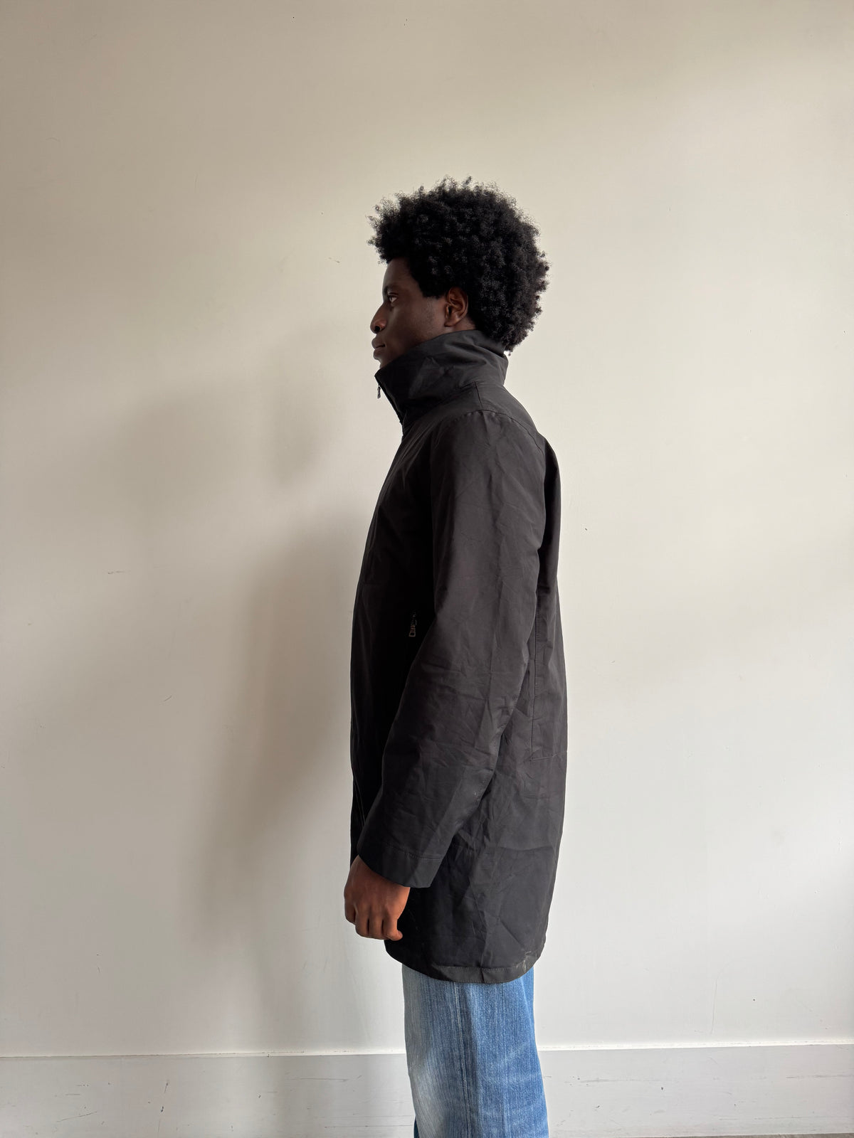 00's Prada Sport Black Goretex Parka Jacket
