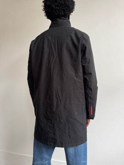 00's Prada Sport Black Goretex Parka Jacket
