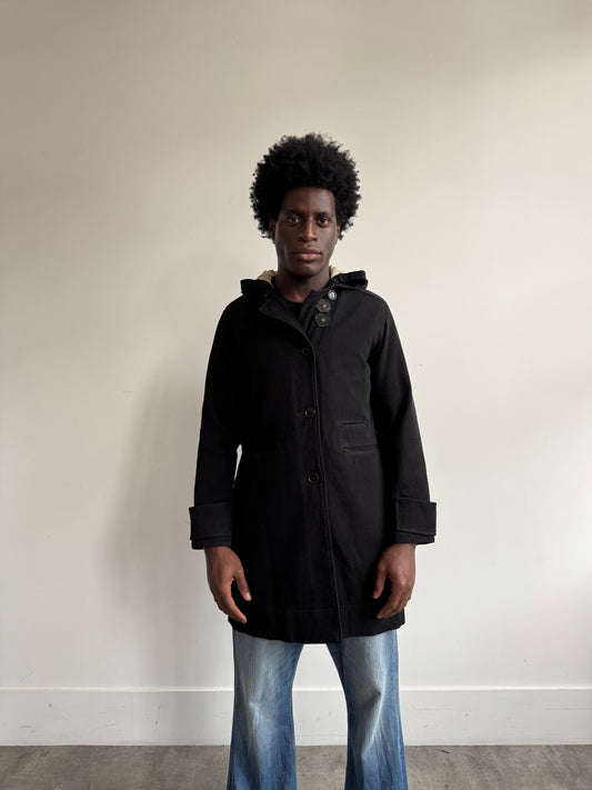 A/W 2004 Stone Island Polyurethane-Coated Hooded Parka
