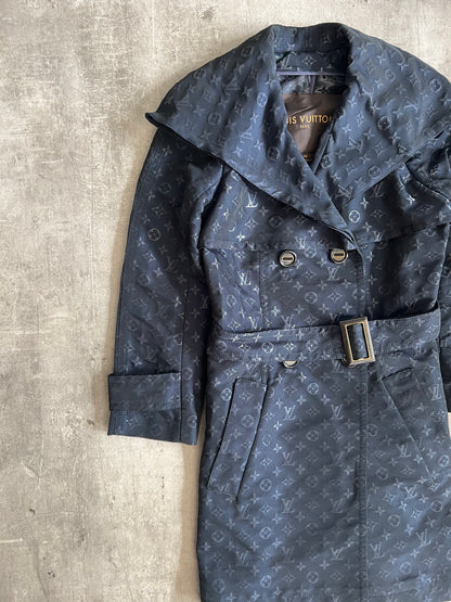 2000's Louis Vuitton Monogram Trench Coat