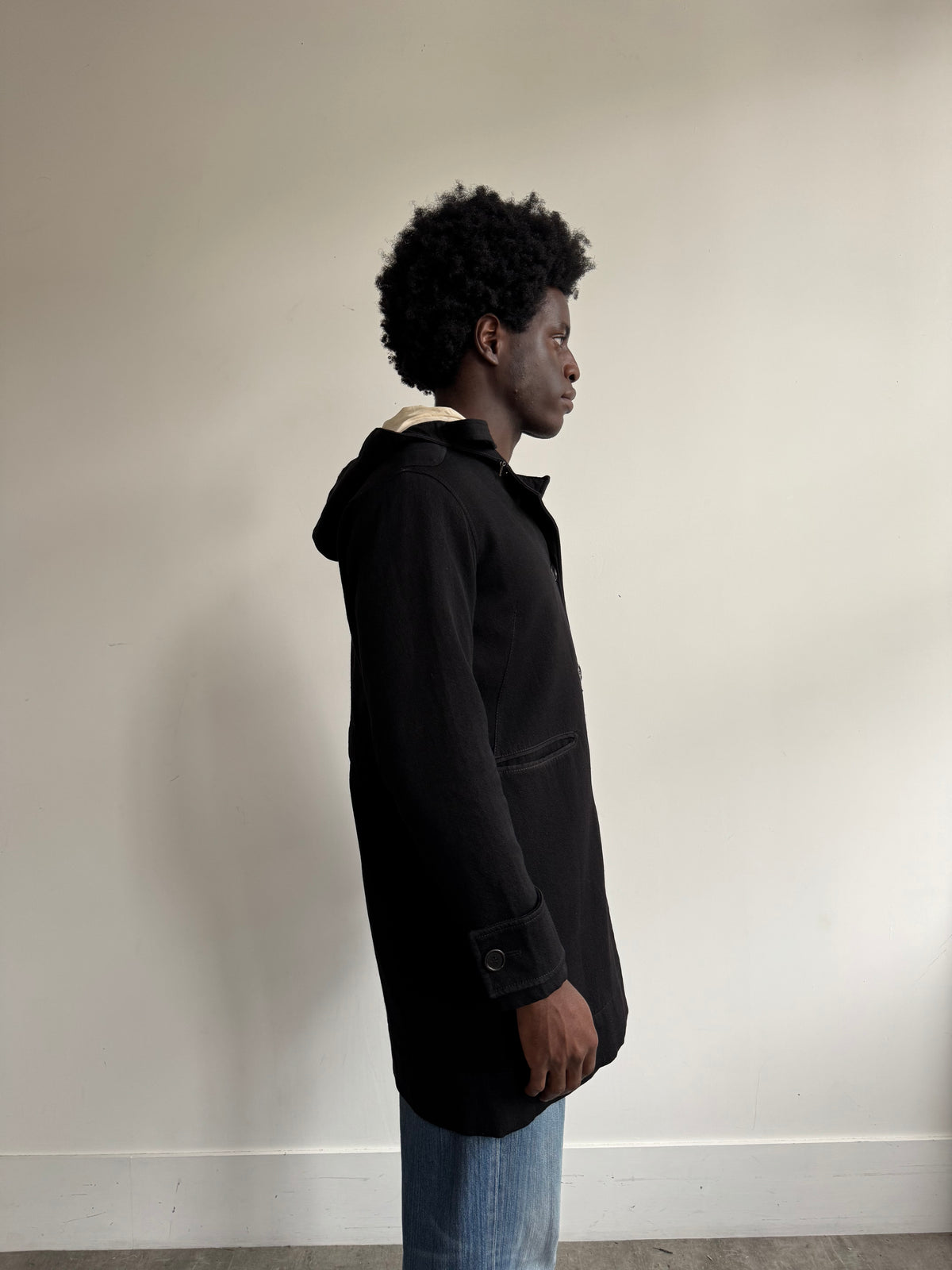 A/W 2004 Stone Island Polyurethane-Coated Hooded Parka
