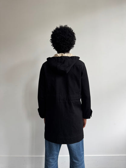 A/W 2004 Stone Island Polyurethane-Coated Hooded Parka