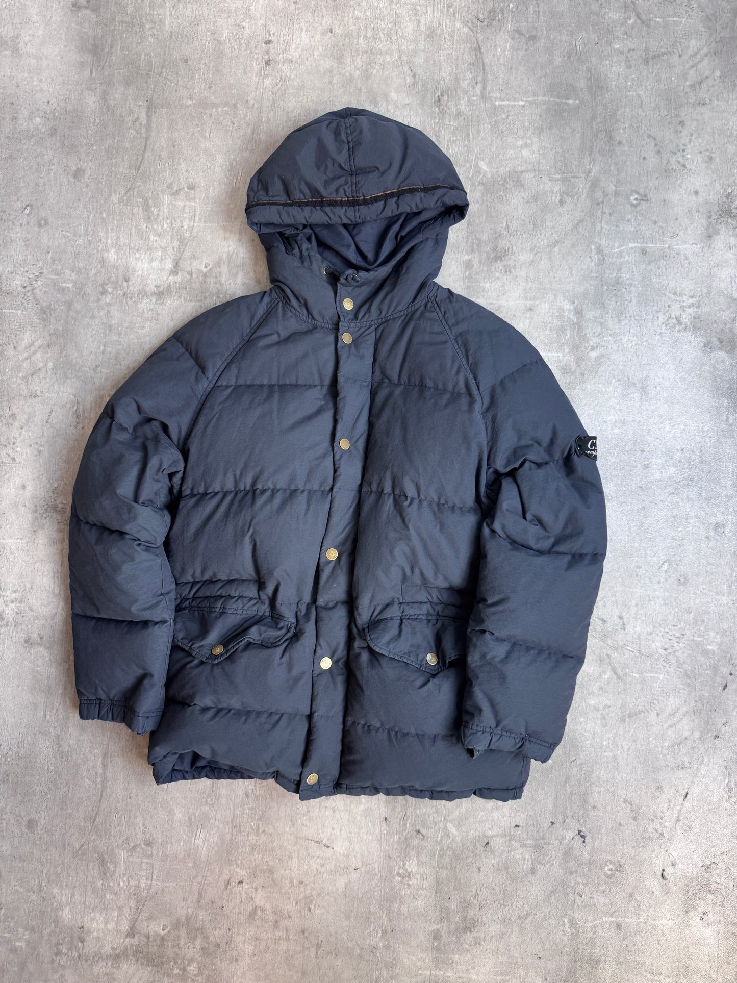 Rare A/W 1991 C.P. Company Navy Puffer Jacket
