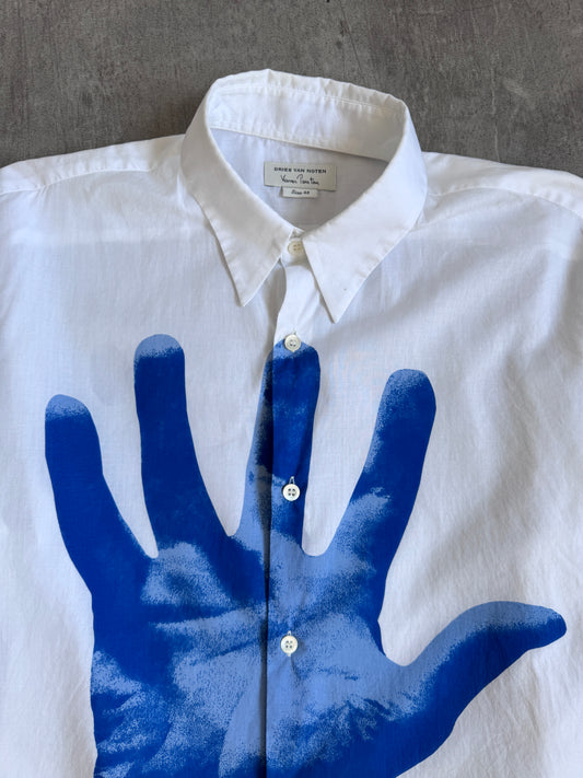 S/S 2019 Dries Van Noten x Verner Panton Hand Print Shirt