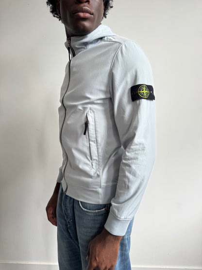 A/W 2020 Stone Island Ice Blue Soft Shell-R Jacket