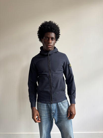 A/W 2022 Stone Island Navy Soft Shell Jacket (sold as seen)