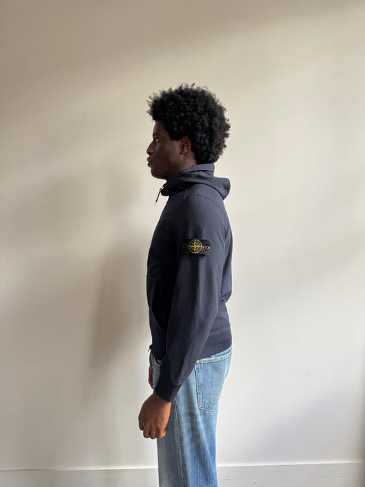 A/W 2022 Stone Island Navy Soft Shell Jacket (sold as seen)