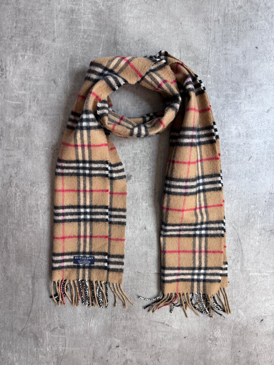 Burberry 100% Lambswool Classic Nova Check Scarf