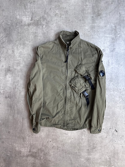 S/S 2021 C.P. Company Khaki Side Pocket Overshirt