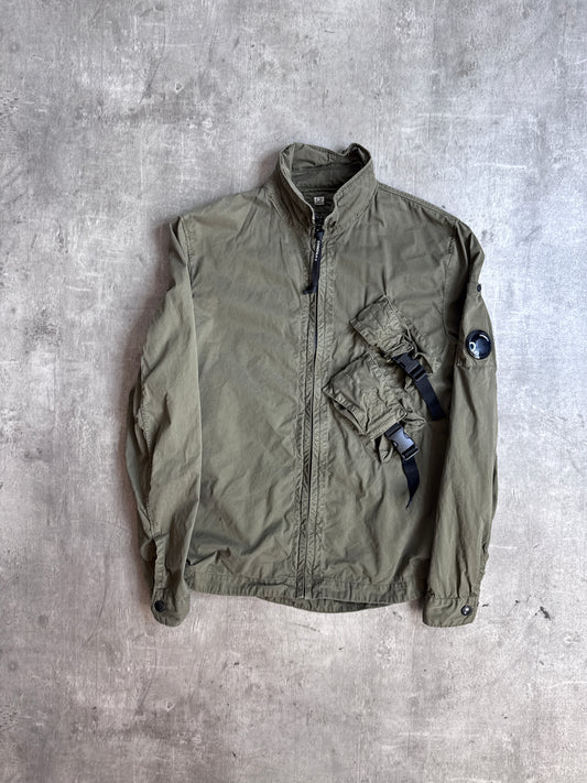 S/S 2021 C.P. Company Khaki Side Pocket Overshirt