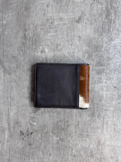 Vivienne Westwood Cow Hair Bi fold Wallet