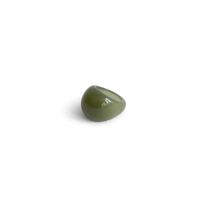 Circular Green Resin Ring