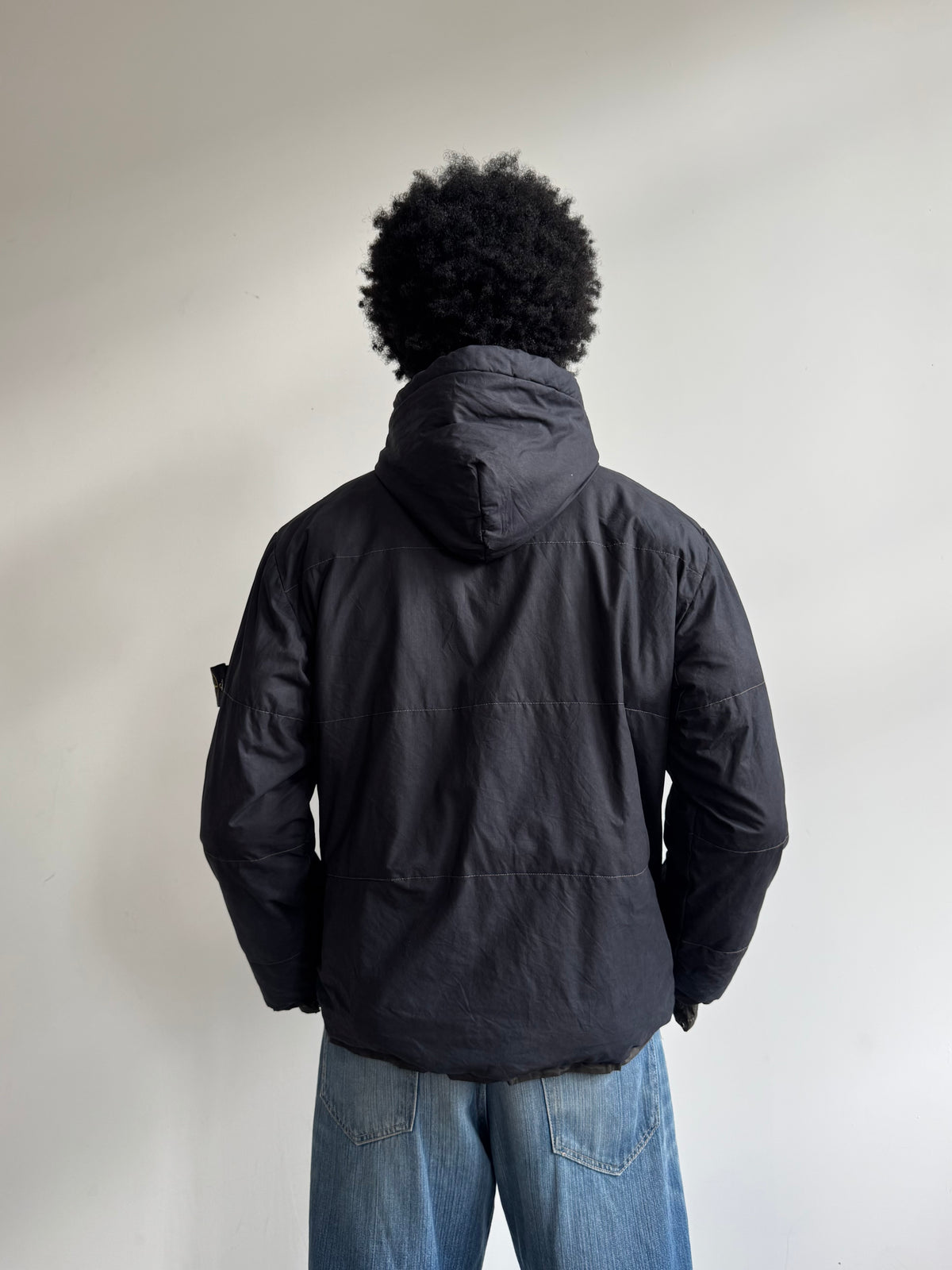 A/W 2001 Stone Island Paul Harvey Opaque Nylon Tela Jacket